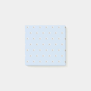 Cute floral Pattern light blue Post-it Notes