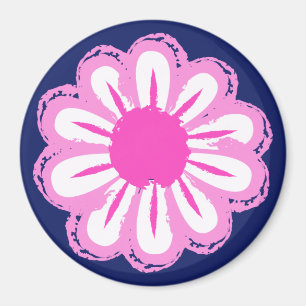 Cute Floral Pattern Magnet