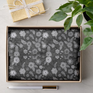 cute floral pattern tissue paper