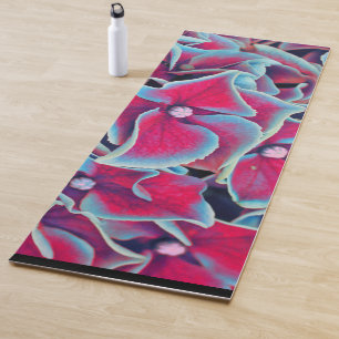 Cute Floral Print Exercise Yoga Mat