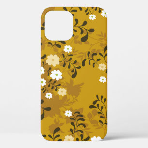 Cute floral seamless pattern on musterabstract,art iPhone 12 case