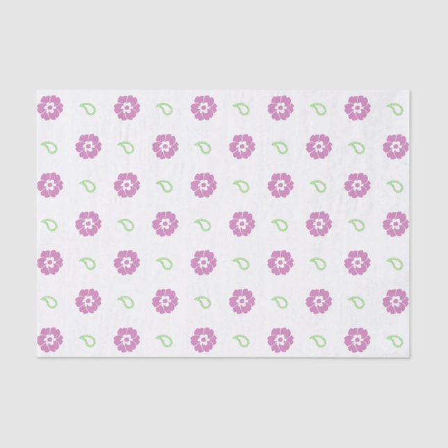 Cute Floral Tissue Paper (Front)