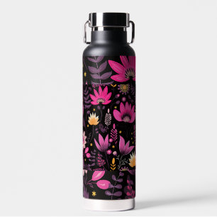 Cute Floral Water Bottle