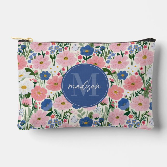 Cute Flower Accessory Pouch (Front)