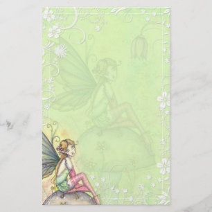 Cute Flower Fairy Fancy Stationery