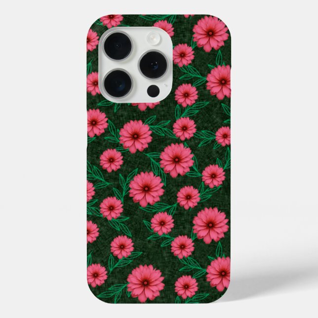 Cute flower pattern Case-Mate iPhone case (Back)