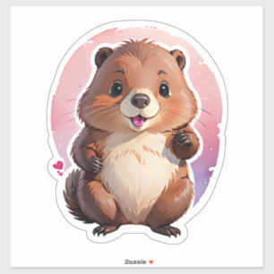 Cute Fluffy Beaver