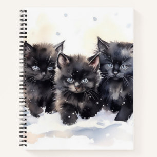 Cute Fluffy Kittens Notebook