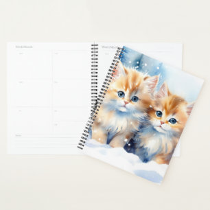 Cute Fluffy Kittens  Planner