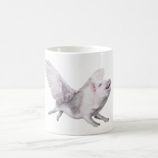 Cute Flying Pig Creative Gift Mug When Pigs Fly