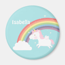 Cute Flying Unicorn Rainbow For Girls