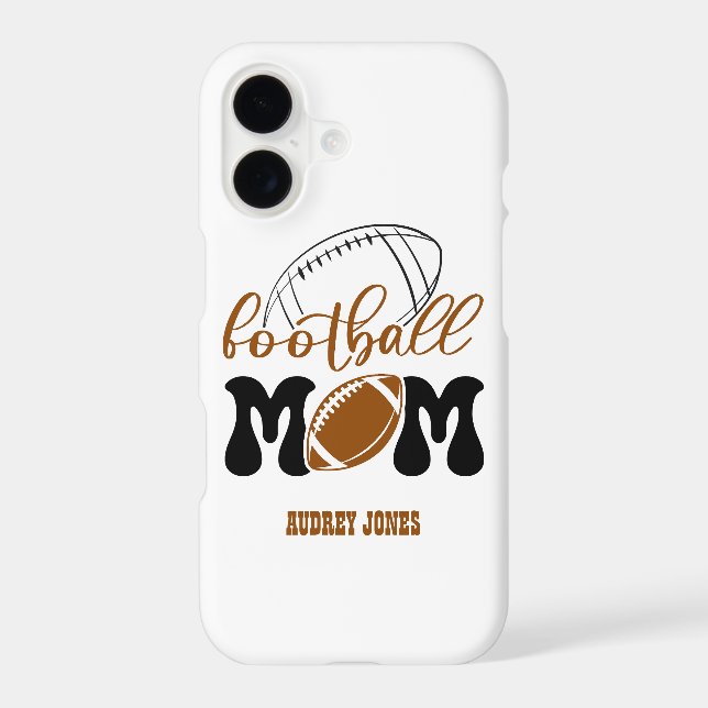 Cute Football Mum (Back)