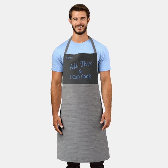 Cute For Him Apron (Worn)