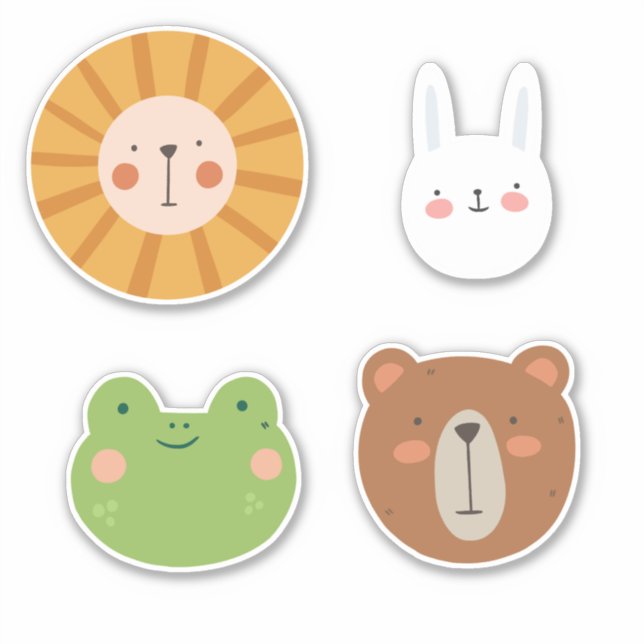 Cute Forest Animals (Front)