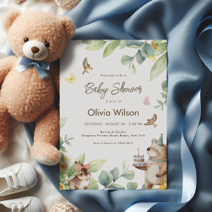 Cute Forest Animals Invitation