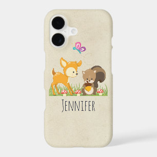 Cute Forest Animals Whimsical Cartoon