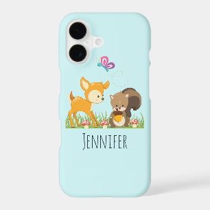 Cute Forest Animals Whimsical Cartoon