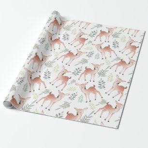 Cute Forest Critters Wrapping Paper