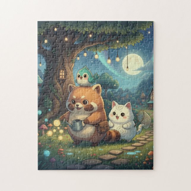 Cute Forest Friends Puzzle   (Vertical)