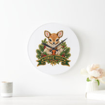 Cute Forest Hugs Baby Deer Holiday