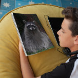 Cute Forest Racoon Wildlife Photo Planner<br><div class="desc">This monthly/weekly calandar planner keeps all your up-coming activities and schedules organised in one,  handy place and features the photo image of a cute,  forest Racoon posing for the camera. Select your planner style,  size and wire colour.</div>