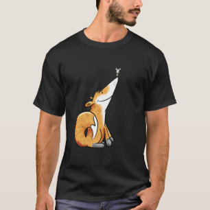 Cute Fox and Mouse Funny Woodland Animal Design T-Shirt