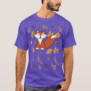Cute Fox Autumn for Fox Lovers Premium T-Shirt