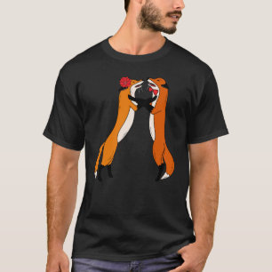 Cute fox couple dance T-Shirt