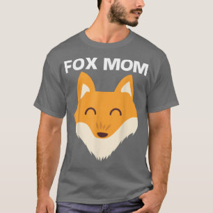 Cute Fox Design For Mum Women Mammal Animal Pet Ow T-Shirt