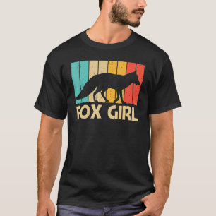 Cute Fox For Girls Kids Fennec Fox Arctic Forest T-Shirt