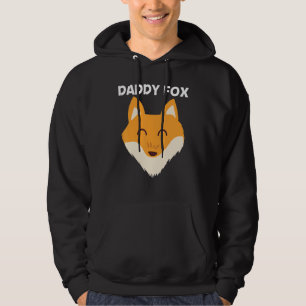 Cute Fox For Men Dad Mammal Animal Pet Owners Hoodie