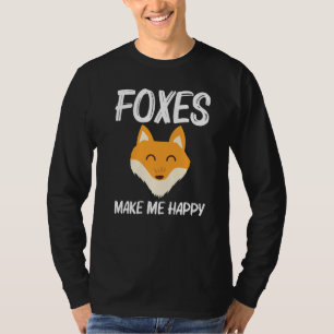 Cute Fox For Men Women Mammal Animal Pet Owners T-Shirt
