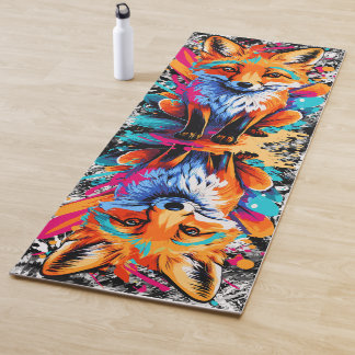 Cute Fox - Fox Yoga Mats
