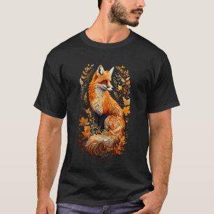 Cute Fox Lover Owner in Forest Vulpine 1 T-Shirt