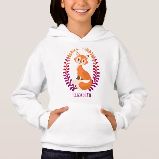 cute fox lovers add name (Front)