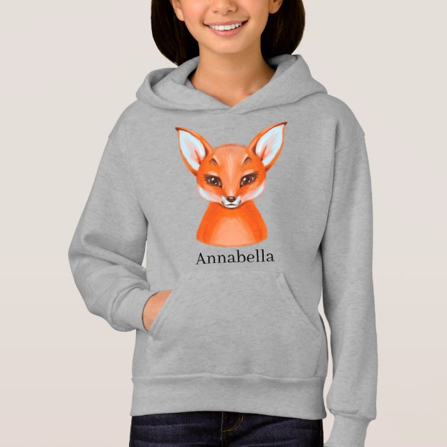 cute fox lovers add name or delete (Front)