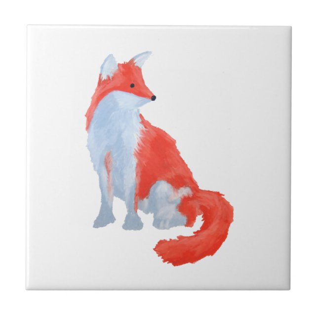 Cute Fox Tile (Front)
