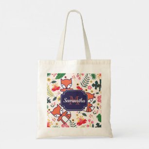 Cute Fox Tote Bag
