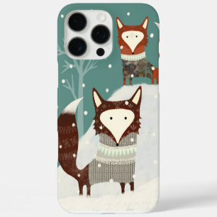 Cute Foxes iPhone Case