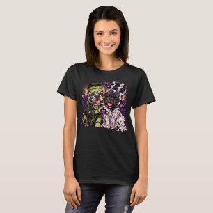 Cute Frank & Bride Frenchie Couple Halloween Shirt
