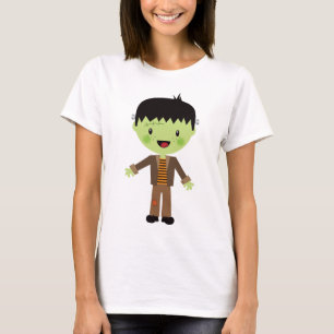 Cute Frankenstein Halloween Costume T-Shirt