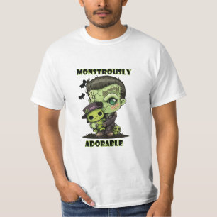  Cute Frankenstein Monster with plushie T-Shirt