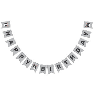 Cute French Bulldog Birthday Bunting
