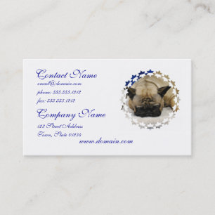 Cute French Bulldog Business Cards