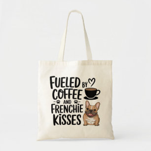 Cute French Bulldog Coffee Lover Frenchie Mum Dog  Tote Bag