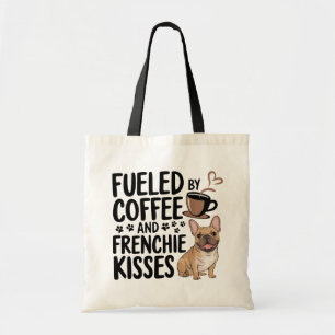 Cute French Bulldog Coffee Lover Frenchie Mum Dog  Tote Bag
