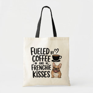Cute French Bulldog Coffee Lover Frenchie Mum Dog  Tote Bag