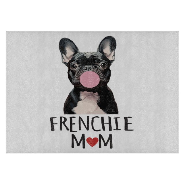 Cute French bulldog Cutting Board (Front)