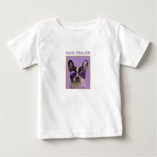 cute french bulldog dog lover gift dog mum baby T-Shirt