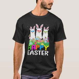 Cute French Bulldog Easter Day Eggs Basket Bunny T-Shirt